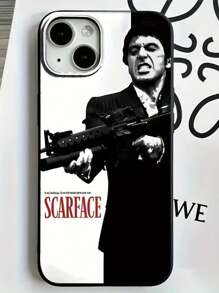 Fashionable Creative Scar Pattern UV Printed Soft Phone Case, 360 Degree All-Round Protection, Suitable For IPhone 11 12 13 14 15 16 Pro Max XR X/XS 7 8 Plus SE Mini