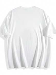 AD/HD White Lettering Design Black Short Sleeve T-Shirt