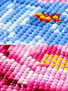 [1 Set] DIY Diamant Malerei Set, Vollbohrer 30*30cm/40*40cm