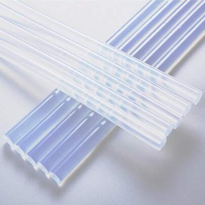 Keo dán mini, Gói 30 que súng bắn keo trong suốt, Keo dán đa năng có độ nhớt cao đường kính 4" và 5/16" dùng cho nghệ thuật tự làm, sửa chữa thủ công, trang trí nhà cửa dịp lễ hội, Giáng sinh