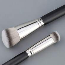 3 فرش مكياج لأساس كريمي، بودرة أو أساس سائل، فرشاة أساس مكياج محترفة، فرش مكياج لأساس، احمرار، تغطية العيوب، بودرة، كريم، سائل، بودرة