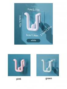 1 pezzo/2 pezzi/3 pezzi/4 pezzi Ganci autoadesivi in plastica per ciabatte, rastrelliera per ciabatte da bagno, montaggio a parete senza foratura per bagno, porta, parete del bagno, per riporre le scarpe, adatto per bagno, cucina, camera da letto, superfici lisce come piastrelle, metallo, vetro, legno liscio, facile installazione, stile alla moda, non adatto per pareti in intonaco, cemento, carta da parati, pareti imbiancate o altre superfici irregolari