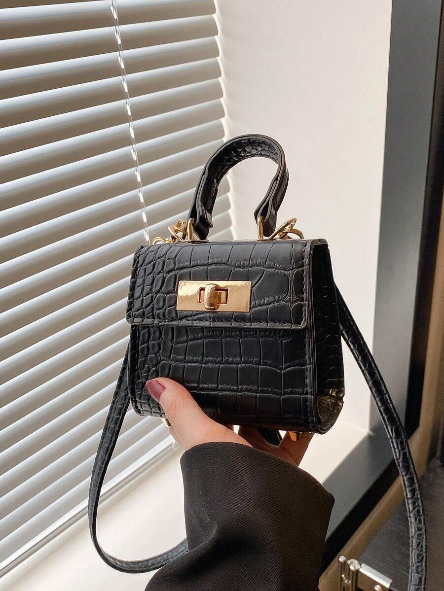 CHICWIND 小众设计高品质单肩包/斜挎包/手提包，女士方形手提包，2025年新款 - 彩色 - 查看 1