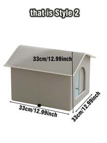 Outdoor Cat House Cooling Cat Nest Outdoor/Indoor Cat Warmth Cat House Four Seasons Universal Cat Bed Easy To Assemble