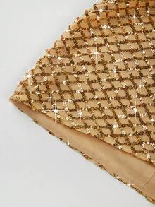 New Sexy Cropped Bandeau Evening Dress, Party Dress, Wedding Guest Dress, Prom Dress