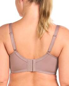 HSIA Minimizer Bras Women Large Bust Full Coverage Lace Plus Size Bra - Scales - Brown Purple - View 4