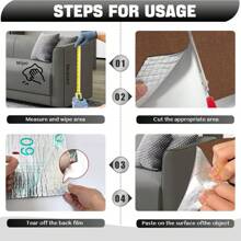 أغطية وقاية من خدش الأثاث للقطط، وسائد إزعاج خدش القطط اللاصقة للأثاث والحائط والسجاد، أغطية واقية لمخالب القطط للاستخدام الداخلي (تشمل المثبتات)