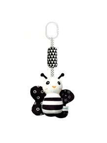 Cute Bell Black & White Rattle Toy For Babies & Toddlers