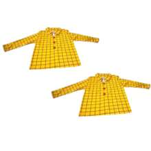 Set de 2 Camisas Disfraz Para Niños Talla 6-8 - Amarillo - Ver 1