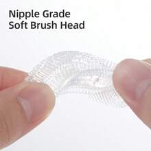 1 Pc U-Shaped Toothbrush, Toothbrush With Soft Silicone Brush Head, Manual Toothbrush, Oral Teeth Cleaning Design - Multicolor - View 8