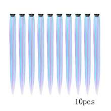 10pcs/Pack Women's Colorful Unicorn Design Hair Clips ,Hair Accessory