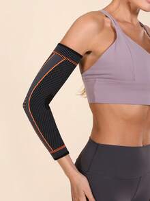 JINGBA SUPPORT 1 Piece Elastic Breathable Unisex Multicolor Elbow Support Sleeve – Compression Brace For Sports & Daily Life For Men Women Gym Accessories - 彩色 - 查看 12