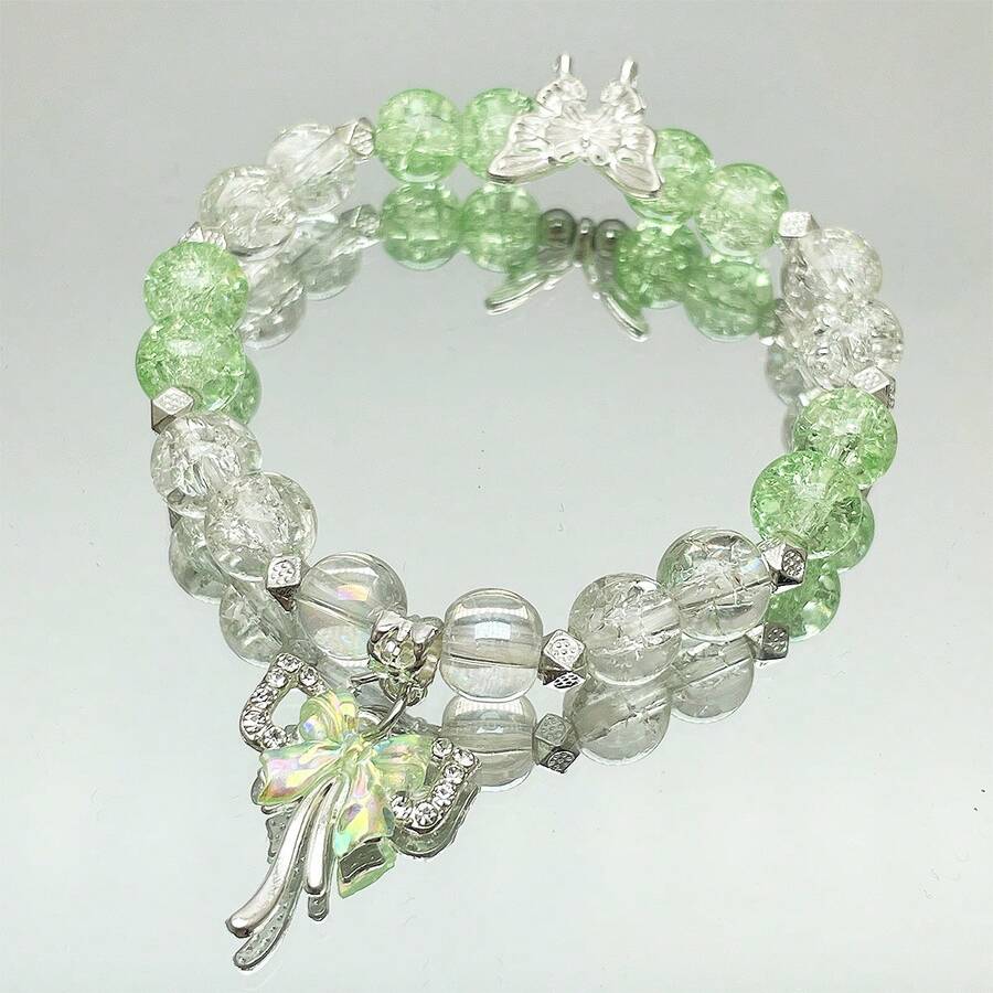 Minimalist Butterfly Pendant Bracelet, Sweet Niche Design Elegant Butterfly, Suitable For Daily Wear Gift For Friends And Family