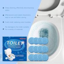 Toilet Cleaning Effervescent Tablets, Daily Household Bathroom Descaler, Deodorizer & Cleaning Tablet - Multicolor - View 4