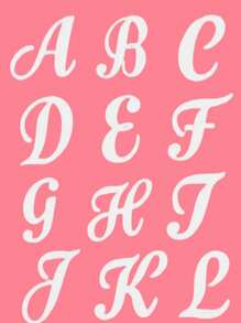 Custom Letter Charms For Decorative Letter Charms Alphabet Lettering Accessories Charms Insert Alphabet Lettering Accessories For Handbag Beach Tote Personalized 3D Printed Decorative A-Z Alphabet Letters Rubber Bag Rubber Tote Pin Beach Accessories Rubber Beach Bag