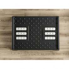 Almohadilla de acupresión, masaje de pies, calma los nervios, relajación de todo el cuerpo. Esterilla De Acupresión, Esterilla De Masaje De Pies H G Q - Negro - Ver 7