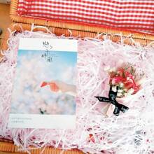 1 paquete de papel de relleno de caja de regalo con corte ondulado, papel de rafia colorido, relleno decorativo de empaquetado de regalo de fiesta, picado de papel ondulado para fiesta