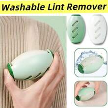 Washable Lint Roller Strong Adhesive Portable Pet Hair And Dust Removal Tool - màu xanh lá - Xem 4