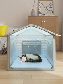 Outdoor Cat House Cooling Cat Nest Outdoor/Indoor Cat Warmth Cat House Four Seasons Universal Cat Bed Easy To Assemble