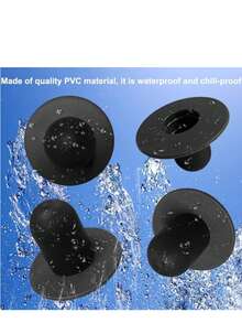 2 piezas Kit de tapones de PVC para piscina, accesorios de piscina tapa de cierre para bomba filtrante para piscinas Intex de suelo - Conectores con diámetro interno de 2,9 cm - Multicolor - Ver 8