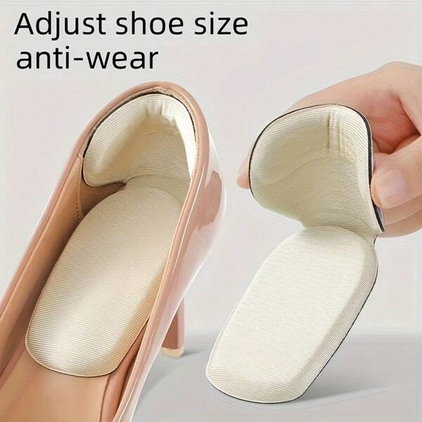 Heel Adjuster Pads, Anti-Drop Stabilizers & Comfort Insoles - Instantly Resize High Heels By Half Size - Stylish Shoe Size Adapter, Shoe Insoles