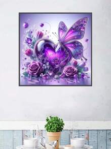 [1 Set] DIY Diamant Malerei Set, Vollbohrer 30*30cm/40*40cm