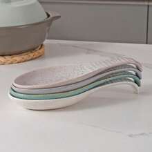 1pc Vintage Ceramic Spoon Rest, Suitable For Stove And Kitchen Countertop, Can Hold Spoons, Spatulas, Tongs, Ladles, Etc.