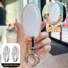 1pc TPU Smart Key Fob Cover, Fit For Ioniq 6, Grandeur GN7, KONA 2023-2024 Keyless Entry Vehicles Accessories