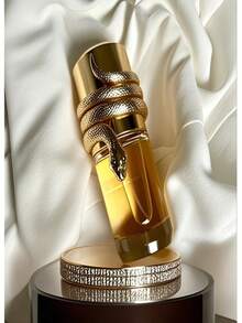 Men's Snake Perfume, Calm Woody Fragrance, The Choice Of Mature People! Selected High-Quality Ingredients, Long-Lasting Fragrance, Business Negotiations And Other Formal Scenes, Showing Professionalism, Calmness And Extraordinary Taste - Yellow - View 3