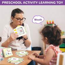 Tarjetas didácticas parlantes con actividades de escritura, trazado, dibujo y juegos de conteo, actividades de aprendizaje interactivo para niños de 3 a 5 años