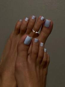 Anel de dedo do pé minimalista em prata esterlina S925 com folha de diamante e flor, cor irregular, aberto, adequado para mulheres usarem no verão