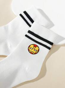 5 Paar Kinder Spinne-Man Design atmungsaktive Sport Knöchelsocken, geeignet für alle Jahreszeiten