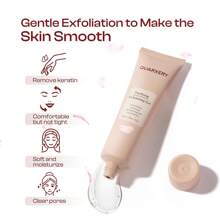 QUARXERY Gel Exfoliante Facial Purificante Profundo Nicotinamida - Hidratante, Equilibra Agua-Aceite, Reduce Poros y Limpia Impurezas - Suave para Piel Grasa, Seca y Mixta - Todo Tipo de Pieles
