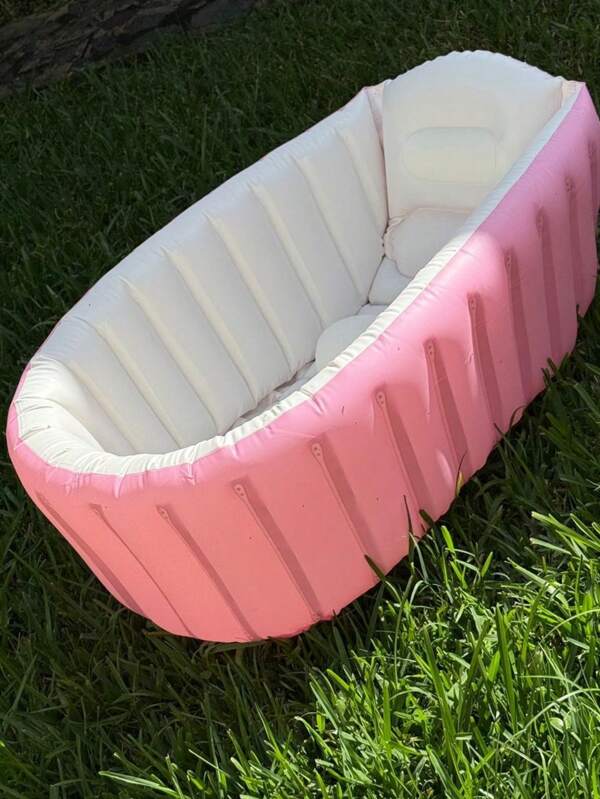 1 Stück Beliebter rosa Swimmingpool, Populärer Swimmingpool für den Sommer, aufblasbarer PVC Swimmingpool