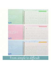 1 Book, With 1 Pen And 5 Pen Cores+1 Pen Holder, English Handwriting Exercise Book, Including Writing Tools, English Calligraphy Letters, And Reusable Words. Lexueheng Water Practice Book, College Entrance Examination, High School Student Full Score Essay