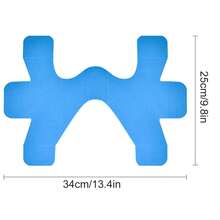 10 PIEZAS de Cinta Kinesiológica para Tobillo, Cinta para Tobillo Precortada, Transpirable, Cinta Kinesiológica Atlética Elástica para Soporte de Tobillo y Músculo para talla grande Deportes - Multicolor - Ver 3