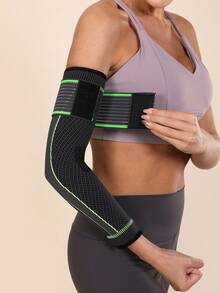 VBOSI 1pc Elastic Breathable Unisex Elbow Sleeve - Adjustable Compression Elbow Support For Sports And Daily Life, Fitness Accessory For Men And Women - Multicolor - View 10