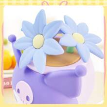 Serie minuscola di ornamenti da bonsai della famiglia Sanrio: decorazioni da scrivania curative per bonsai, bonsai a tema personaggi Sanrio, merchandising della cultura kawaii giapponese, articoli da regalo Sanrio, regali di compleanno