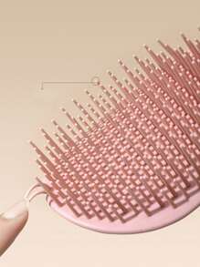 Leaf Tooth Hard Tooth Hair Washing Brush - Women's Scalp Cleaning, Dandruff Massage Hair Salon Shampoo Brush