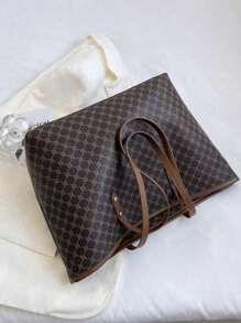 Bolso de mano clásico y elegante con billetera larga, bolso de mujer con textura elegante, regalo del Día de San Valentín