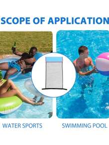 1 Stück Netz-Poolstuhl Aufhängung, sicherer schwimmender Stuhlnetz, Wasserspiel Netztasche, schwimmender Stuhl, verstellbarer Netz-Schwimmpool Liege - strapazierfähige Polyester Wasserhängematte, Pool Zubehör. Geeignet für Verwendung im Pool, Poolmöbel, Strandnutzung, Pool, Wasserspiel Liege, Sommer Wasserspiel Party.