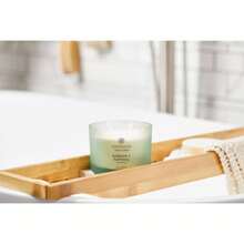 Candle Mind And Body Frosted Glass Lidded Jar Candle