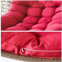 Thicken Hanging Basket Seat Cushion Hammock Swing Chair Cushions Washable Hanging Basket Chair Cushion For Gardens Living Rooms Egg Chair (This Product Includes Seat Cushion Only)