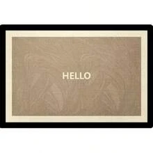 1pc European Style Anti-Slip Entrance Door Mat, Home Corridor Doorway Floor Rug, Small Carpet, Doormat, Welcome Mat, Kitchen Carpet, Home Decor, Outdoor Mat, Machine Washable