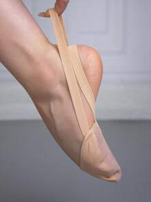 Wuyuan Stretch Canvas Half-Sole Shoes – Perfect For Rhythmic Gymnastics, Modern Dance, Ballet, And Contemporary Performance | Superior Dance Function, Flexible, Lightweight, And Designed For Maximum Comfort And Precision