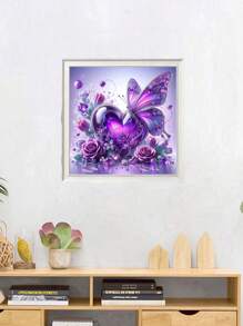 [1 Set] DIY Diamant Malerei Set, Vollbohrer 30*30cm/40*40cm