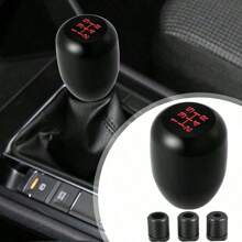1 Pc Car Gear Shift Knob Egg Shape Decor, Available In Multiple Colors