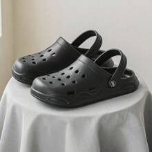 Chaussures de glissement respirantes et aérées unisexes, sandales plates légères pour une utilisation intérieure/extérieure