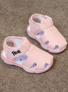 1 Pair Infant Anti-Slip Breathable Hollow Casual Prewalker Shoes, Suitable For Summer Daily Outdoor, (Squeak-Free Removable Soles)