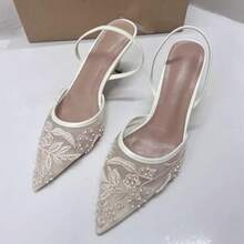 Women Pumps - 米色 - 查看 1